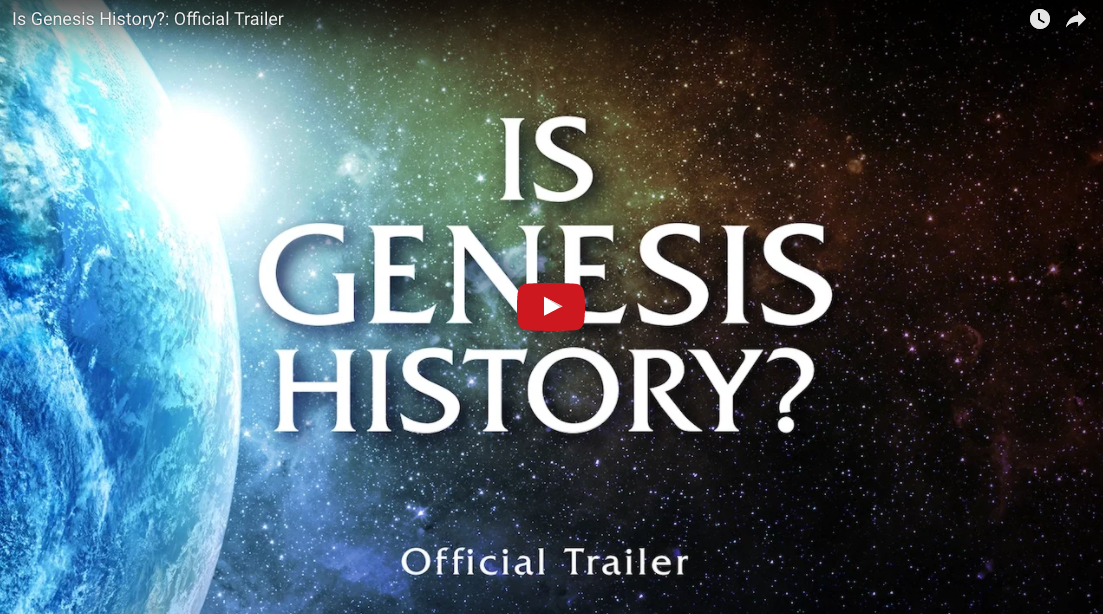 New July Promo “Is Genesis History” Free with a Donation of Any Size!
