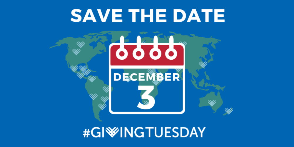 #Giving Tuesday is Dec. 3rd!