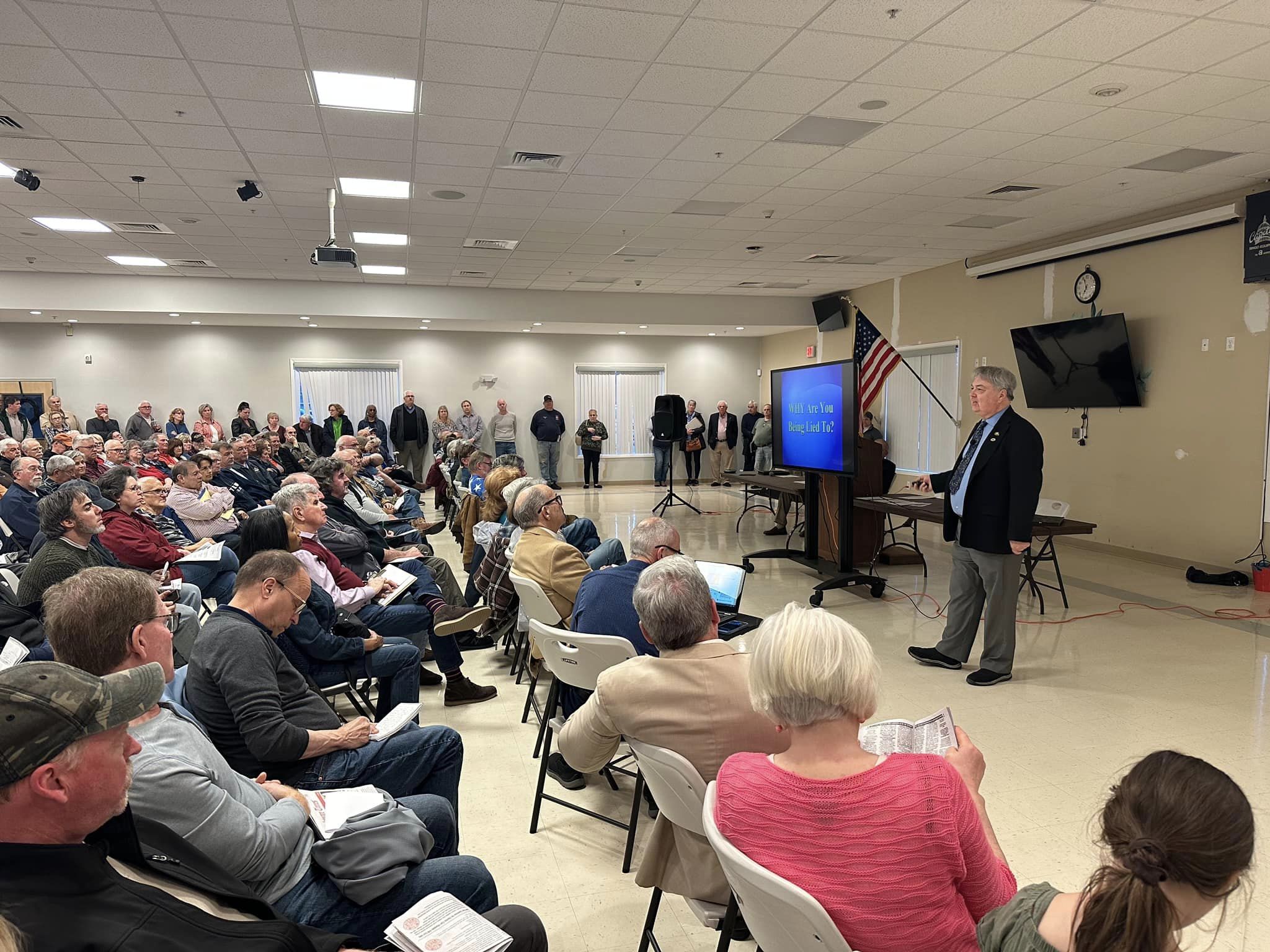 Legates Speaks At Delaware Electric Car Mandate Town Hall Meeting