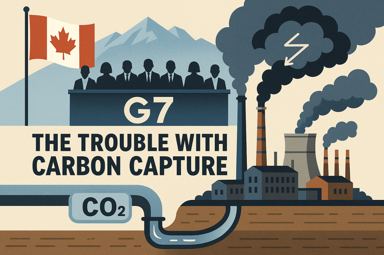 G7 meets in a carbon-rich paradise to demand less carbon