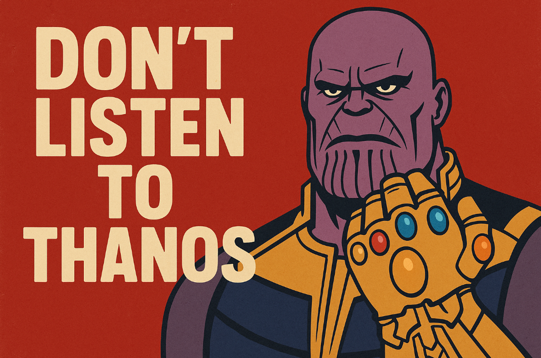 Don’t Listen to Thanos