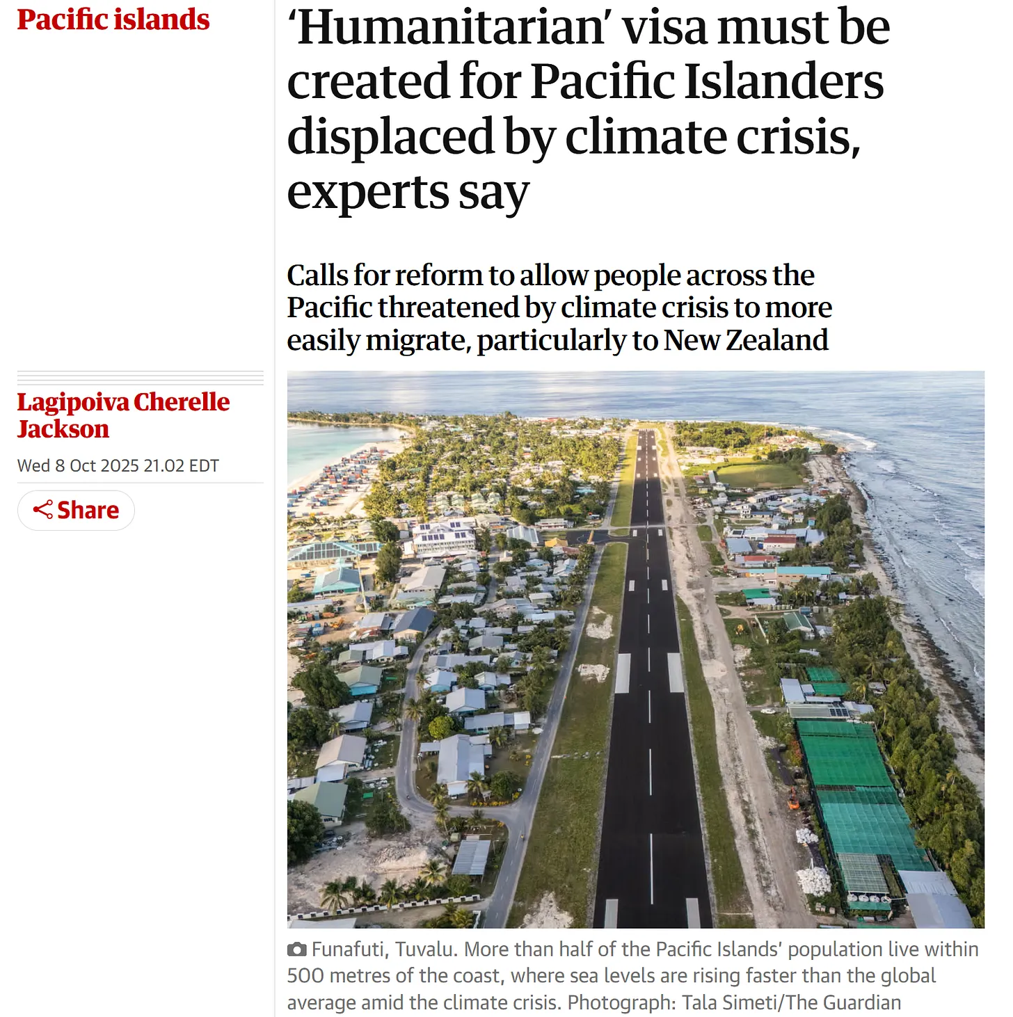 Are Island Nations Disappearing Due to Climate Change?